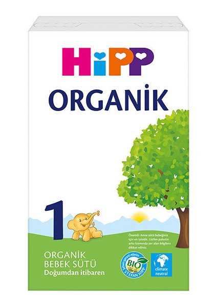 1 Organik Bebek Sütü 600 G