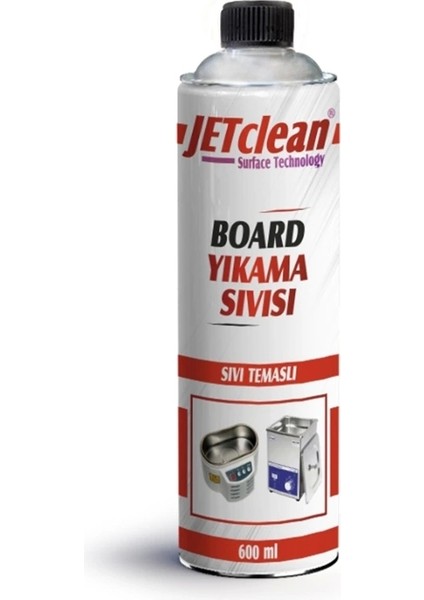 Jetclean Bord Yıkama Sıvısı (Sıvı Temaslı) 600ML (5047)
