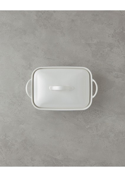 Seramik Fırın Tenceresi 27X17 Cm, Beyaz ve Yeşil Renk Seçenekleri fiyatları