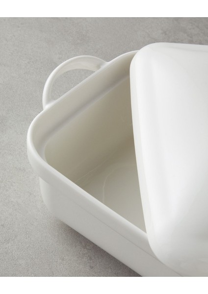 Seramik Fırın Tenceresi 27X17 Cm, Beyaz ve Yeşil Renk Seçenekleri modelleri