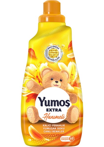 Çamaşır Yumuşatıcısı Extra Konsantre Hanımeli 1440 ml 60 Yıkama