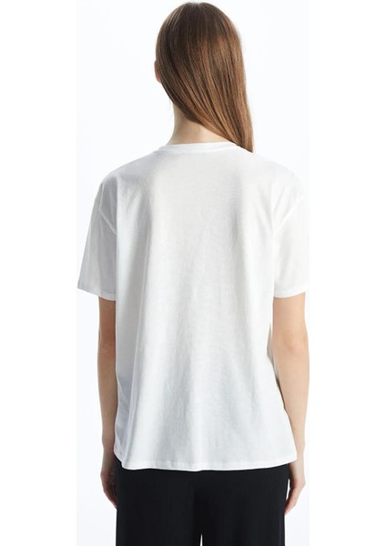Xsıde Bisiklet Yaka New York City Baskılı Kadın T-Shirt (S5) fırsatları