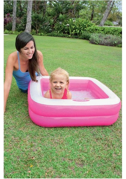 Şişme Havuz 86X86X25 Cm, 2 Renk Seçeneği, Eğlenceli ve Rahat Kullanım fırsatları