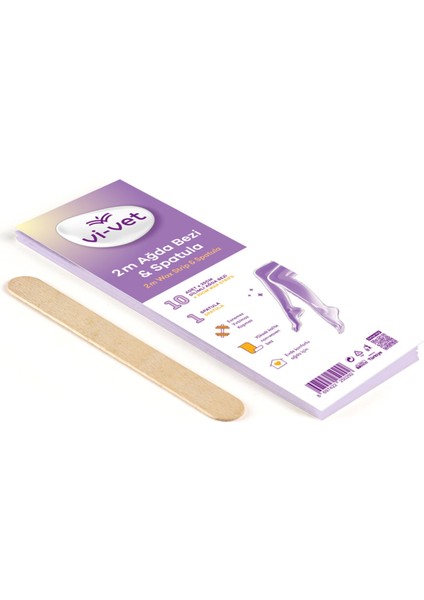 Spatula ve Ağda Bezi 2 Metre