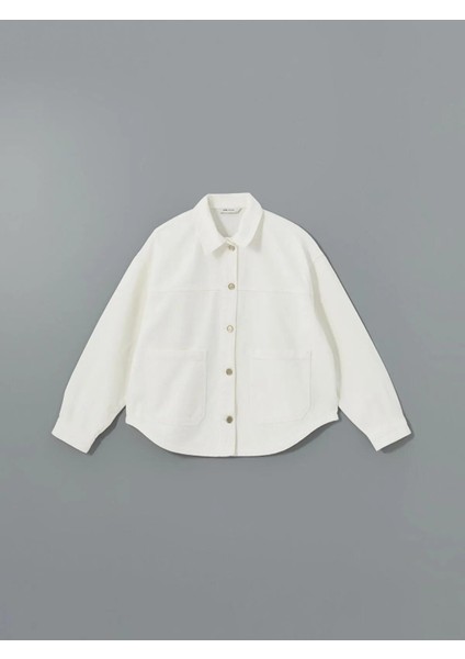 Lcw Vision Oversize Kadın Jean Gömlek Ceket (S5) indirimleri