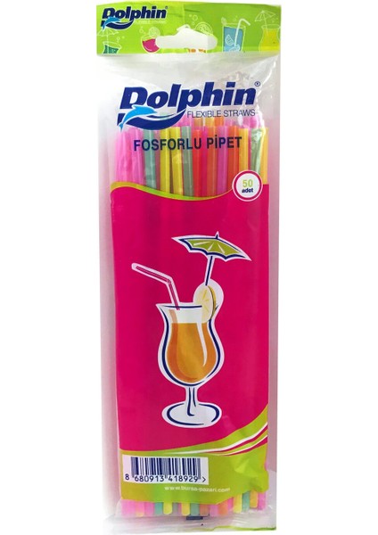 Fosforlu Pipet 50'li (J-Hook)