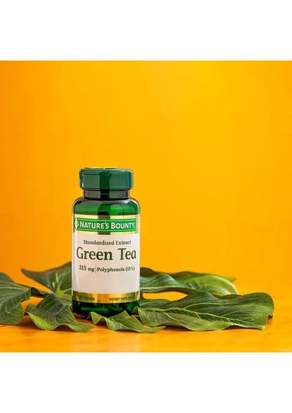 green Tea 315 mg Polyphenols 60 Kapsül