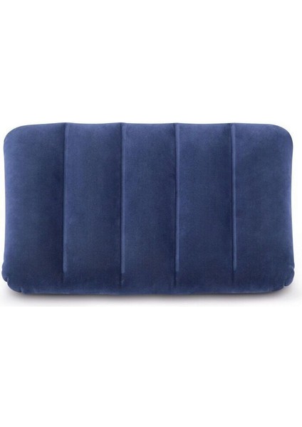 Kadife Kaplı Renkli Şişme Minder 43X28X9 cm
