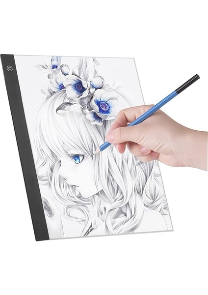 A3 LED Işıklı Çizim Tableti LED Çizim Kopyalama Tableti Eskiz Anime Portre Grafik Çizim 3mod fiyatları