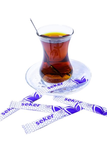 Stick Şeker 2000 Adet 3 Gr ( LACİVERT DESENLİ )