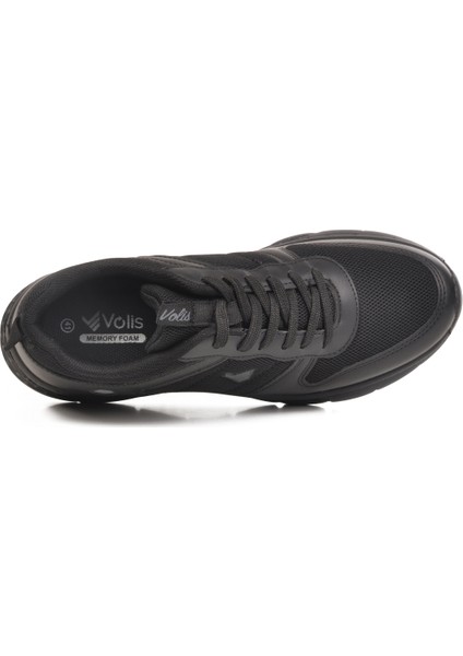 Siyah Fileli Hafif Memory Foam Erkek Spor Ayakkabı M-25501 M fırsatları