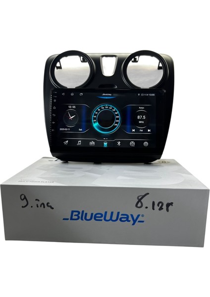 Dacia Lodgy-Dokker Blueway 8-128 Tam Profesyonel Oem Multimedia