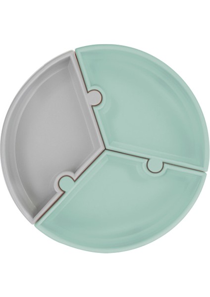 Silikon Puzzle Tabak - River Greenpowder Grey