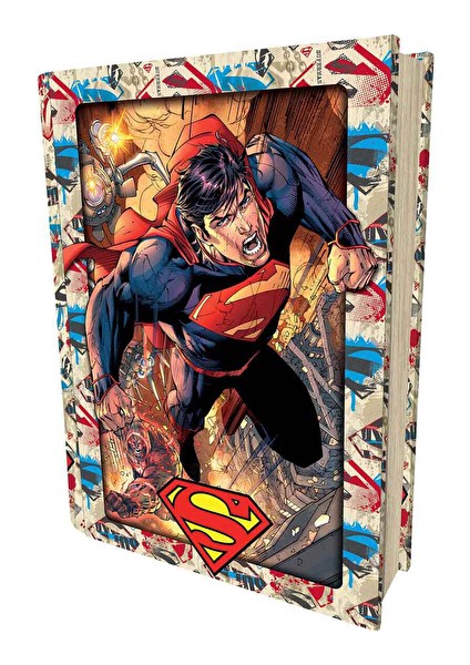 3D Puzzle Superman Metal Kutu 300 Parça