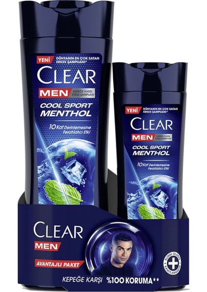 Men Cool Sport Şampuan Copack 350+180 ml