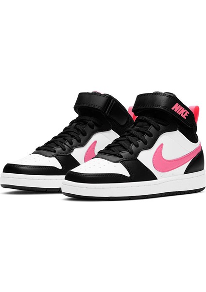 Siyah Kız Çocuk Yürüyüş Ayakkabısı CD7782-005-COURT Borough Mıd 2 (Gs) fırsatları