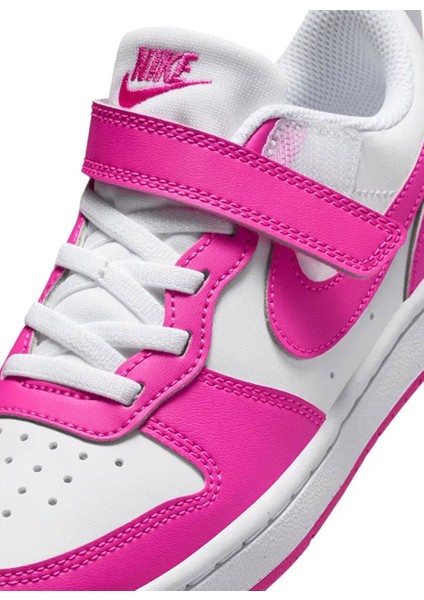 Beyaz Kız Çocuk Yürüyüş Ayakkabısı DV5457-123-COURT Borough Low Recraf fırsatları