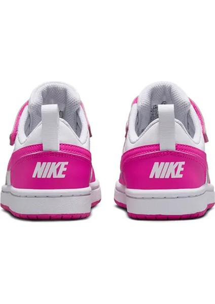 Beyaz Kız Çocuk Yürüyüş Ayakkabısı DV5457-123-COURT Borough Low Recraf indirimleri