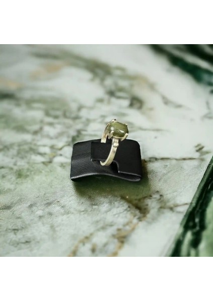 Labradorit Taşı Gümüş Yüzük (Farkındalık ve Dikkat Eksikliği Taşı)