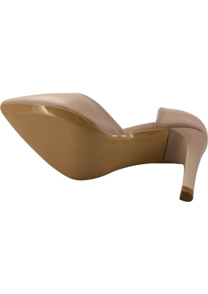 26448 Hakiki Deri Stiletto Kadın Ayakkabı modelleri