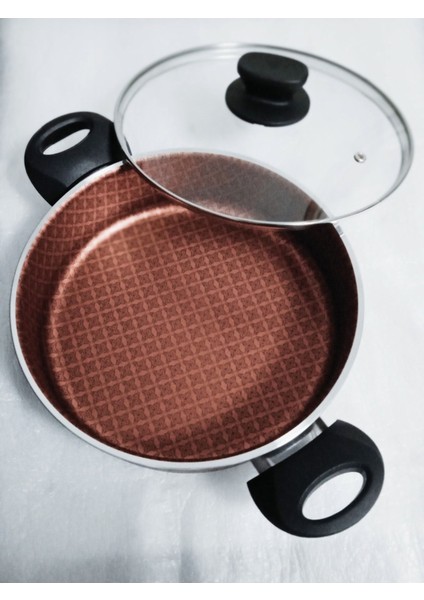 28CM Kahverengi Klasik Sığ Karnıyarık ve Pilav Tenceresi fiyatları