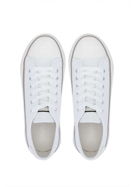 Siyah-Beyaz Kadın Deri Sneaker 1040 95A3603 Bn Ayk Y24 indirimleri