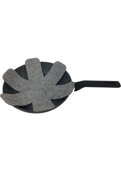 Siyah Keçe Tava ve Tencere Koruyucu Seti, Bor Cam Güvencesi fırsatları