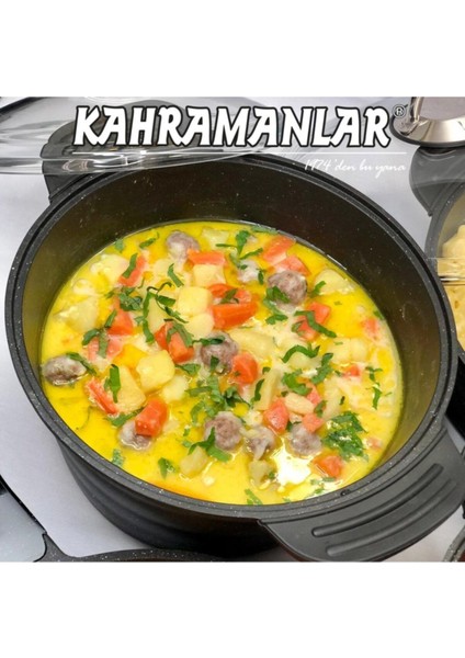 Derin Döküm Siyah Tencere, Sağlam ve Estetik, Uzun Ömürlü Kullanım fırsatları