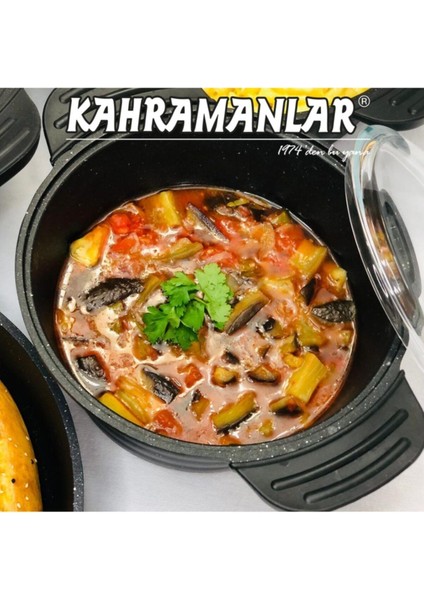 Derin Döküm Siyah Tencere, Sağlam ve Estetik, Uzun Ömürlü Kullanım indirimleri