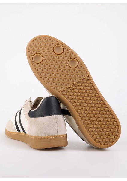 Beyaz Erkek Süet + Deri Sneaker Brock fırsatları