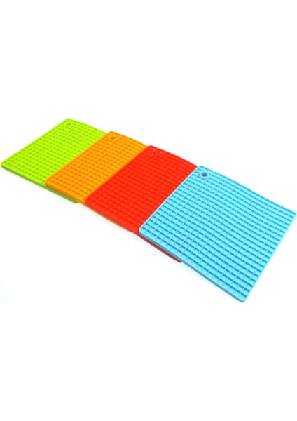 Mavi Silikon Yanmaz Yapışmaz Tava ve Tencere Altlığı, Nihale Seti fiyatları