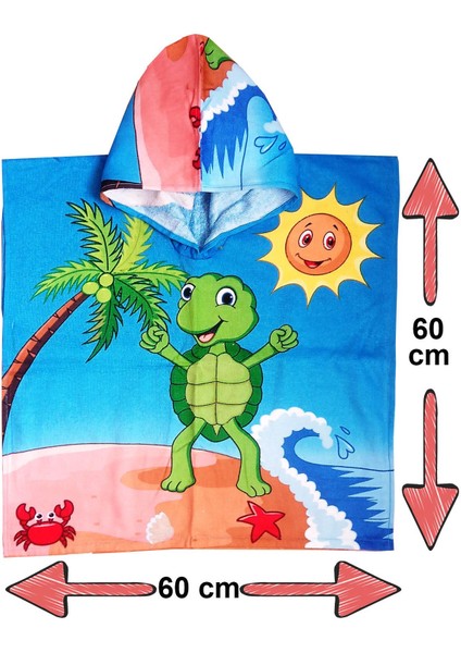 3-6 Yaş Çocuk Plaj Seti, Panço, Havlu, Kum Kovası ve Kolluk Simitli Eğlence fiyatları