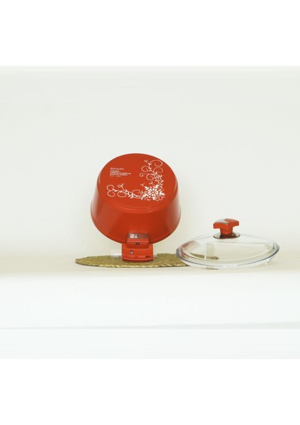 Kırmızı Seramik Derin Tencere 22 Cm, Dayanıklı ve Şık Mutfak Gereci fırsatları