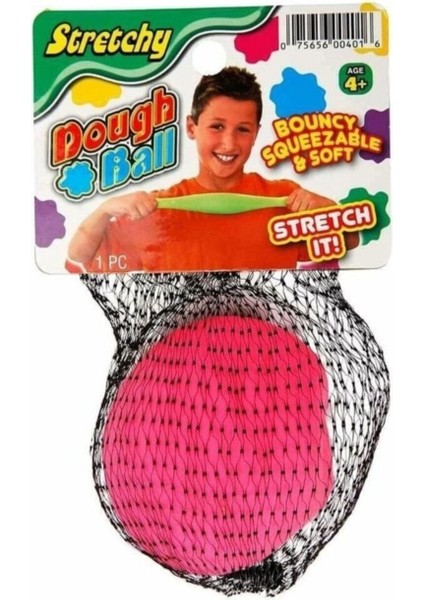 Esnek Top Pembe 1 Adet, Renkli ve Eğlenceli Oyun Malzemesi
