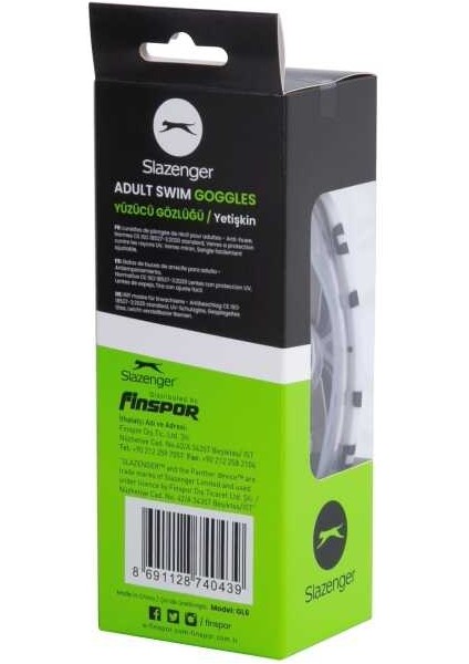 Yetişkin Yüzücü Gözlüğü Mırror Gl6 Whitewhiteblack+Bone(Unisex) indirimleri