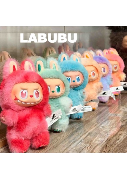 Labubu Peluş Oyuncak Özel Premium Kalite Sevimli Yumoş Ayıcık Kutulu Koleksiyonluk Trend Karakter Eğlenceli Sürpriz Hediye
