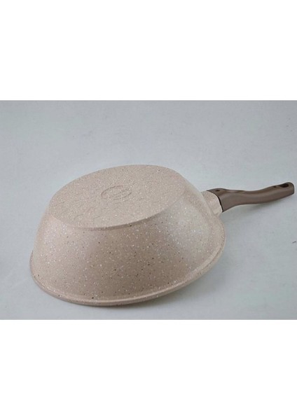 28 cm Wok Vizon, Şık ve Dayanıklı, Kahverengi, Mutfakta Şıklık ve Fonksiyonellik fiyatları