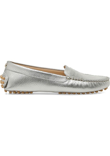 Neyunes 5fx Gümüş Kadın Loafer