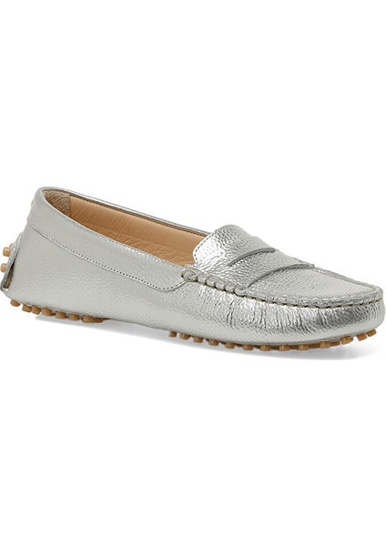 Neyunes 5fx Gümüş Kadın Loafer