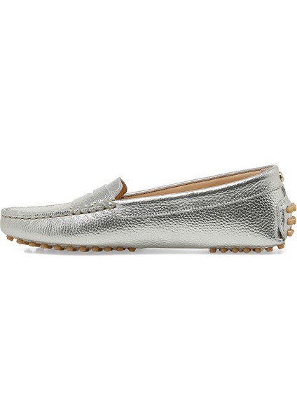 Neyunes 5fx Gümüş Kadın Loafer