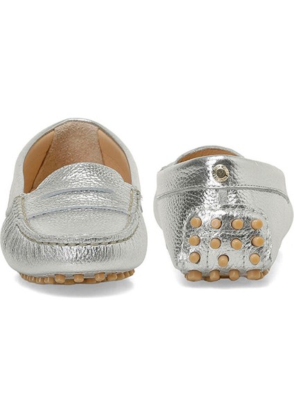 Neyunes 5fx Gümüş Kadın Loafer