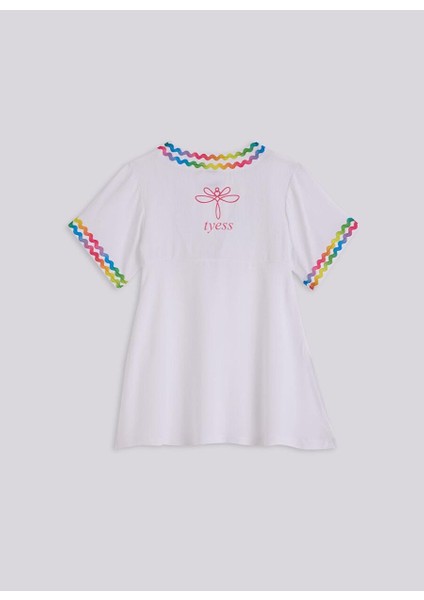 Bg Store Kız Çocuk Beyaz Pareo