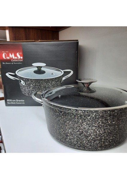 Derin Tencere 3116, Indüksiyon Tabanı, 26 Cm, Siyah