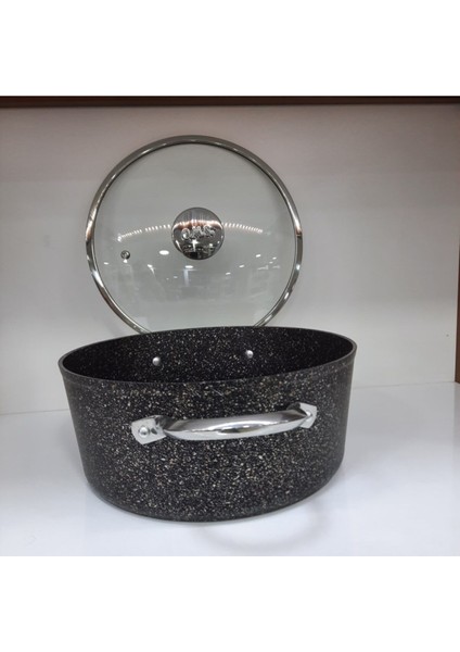 Derin Tencere 3116, Indüksiyon Tabanı, 26 Cm, Siyah fırsatları