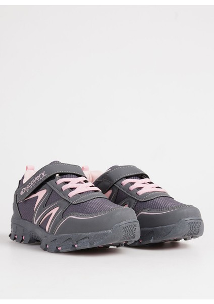Gri - Pembe Kız Çocuk Outdoor Ayakkabı Glorıa-G