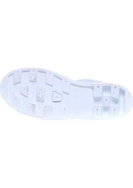 Beyaz Kadın Sandalet S10258 modelleri