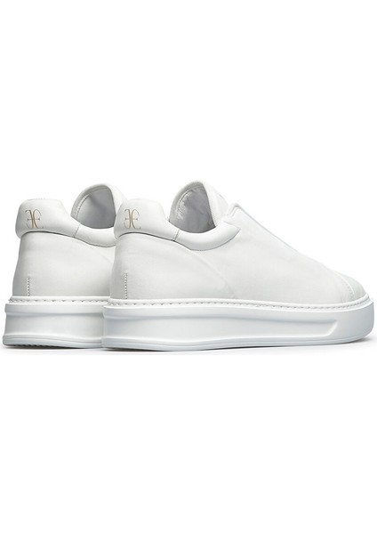 Beyaz Erkek Deri Sneaker FU1325.A00ZIPNBA100