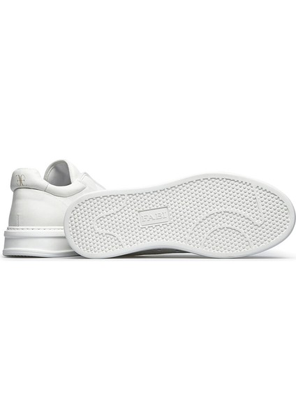 Beyaz Erkek Deri Sneaker FU1325.A00ZIPNBA100