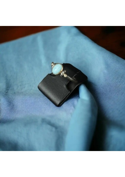 Amazonit Taşı Gümüş Yüzük (Minimal Tasarım) fiyatları