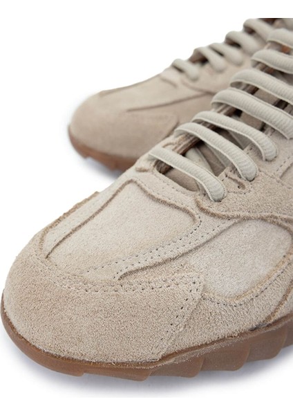 Kadın Hakiki Deri Bej Süet Sneakers & Spor Ayakkabı modelleri